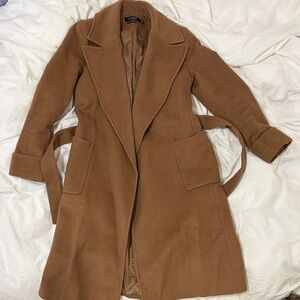 Ralph Lauren Tan wool cashmere Coat